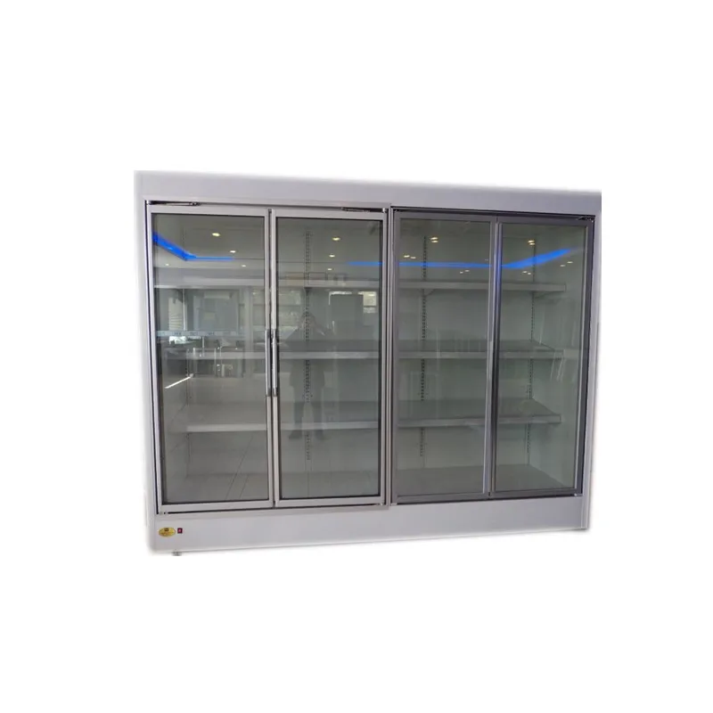 
commercial walk-in freezer aluminium glass door for freezer parts 