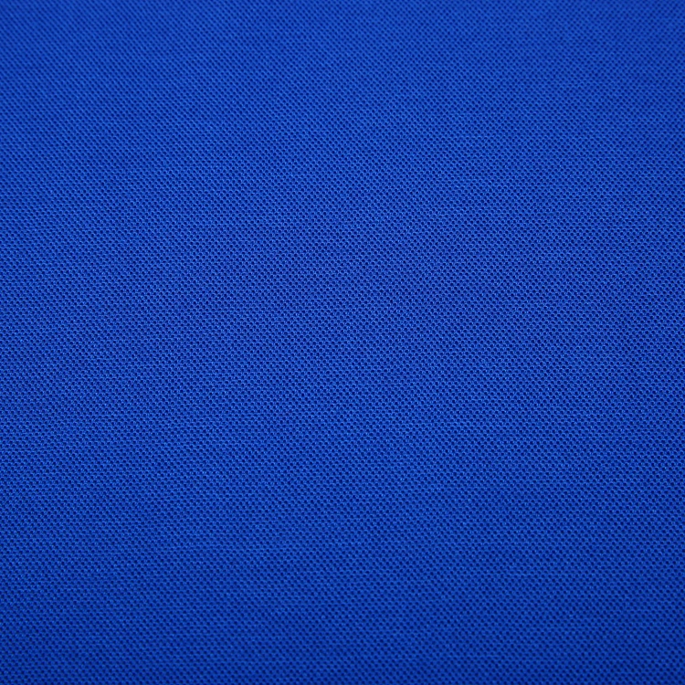New design single jersey blended 100% polyester bird eye pique knitted fabric