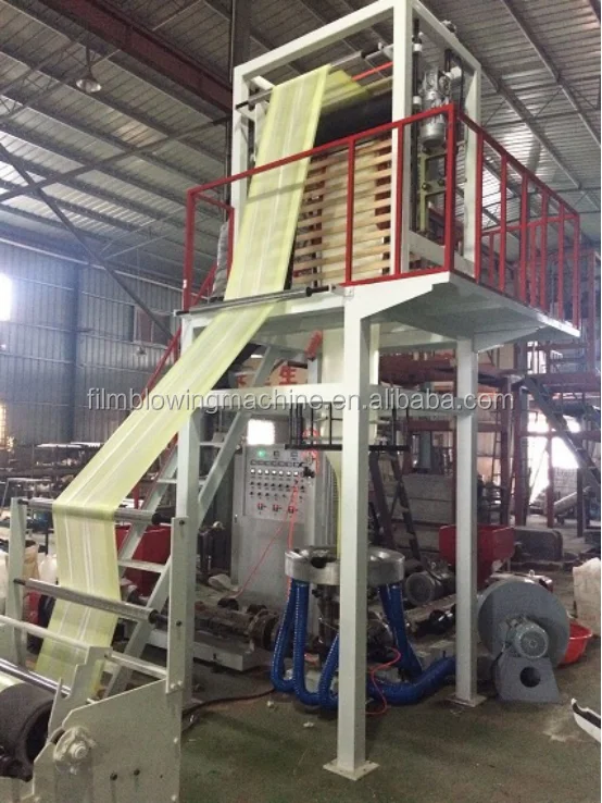 Taiwan quality Biodegradable plastic pe film aba film blown machine extruder price