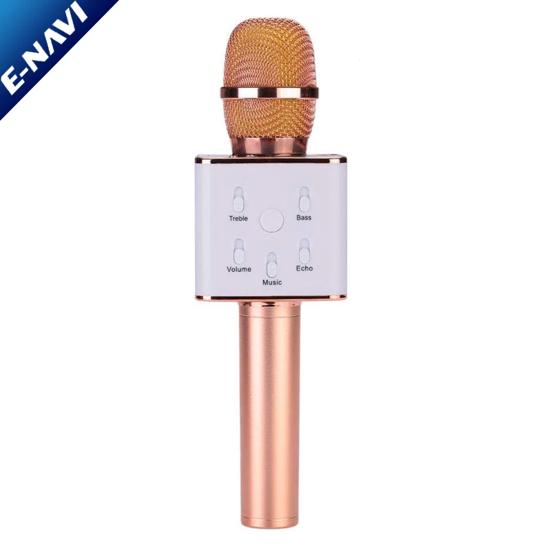 Q7 Wireless Microphone Karaoke with Speaker Pro Portable KTV for Smartphone PC Kids Gift
