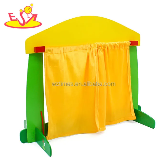 wholesale funny kids wooden puppet theatre toy best wooden puppet theatre toy W10D137