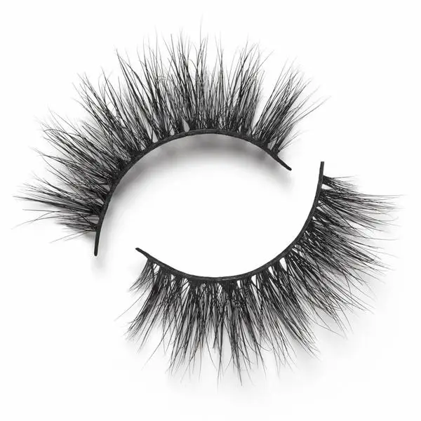 Wholesale False Lashes Eyelashes Silk Flat Lashes Mink Lashes and Custom Package Mink Hair Hand Made