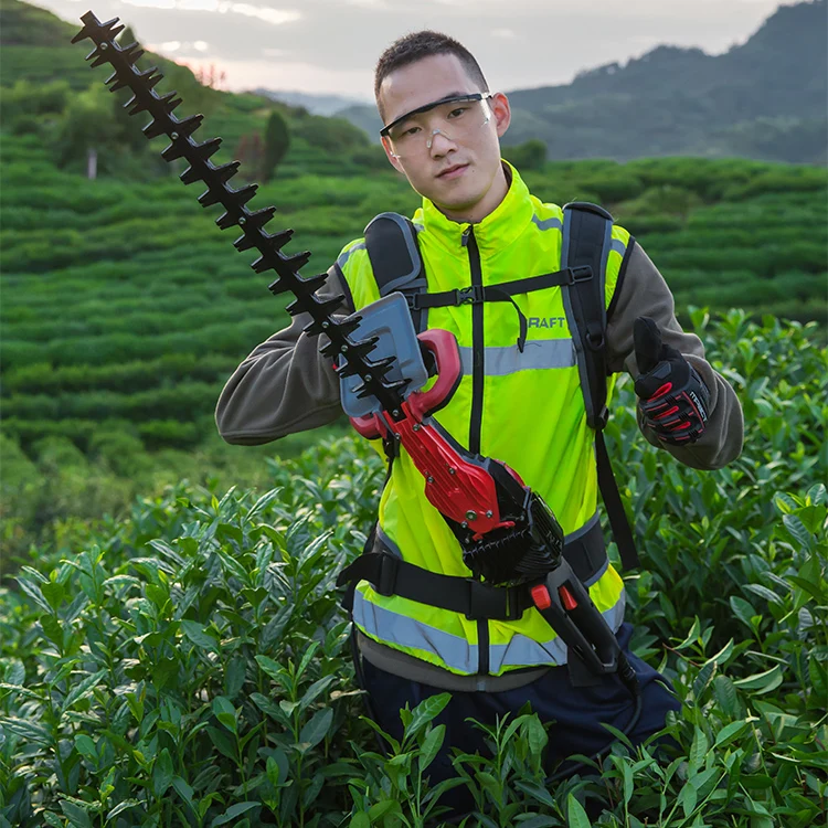 Nplus 2020 Newest 36V Garden Tools Electric Hedge Trimmers with Panasonic Electric Core 2350RPM H758B-2 17.4AH CN;ZHE 1.2KW SK5