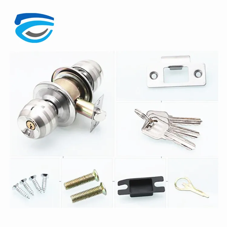 
Hot Sale Combination Lock Door Knob Spherical Door Latch 