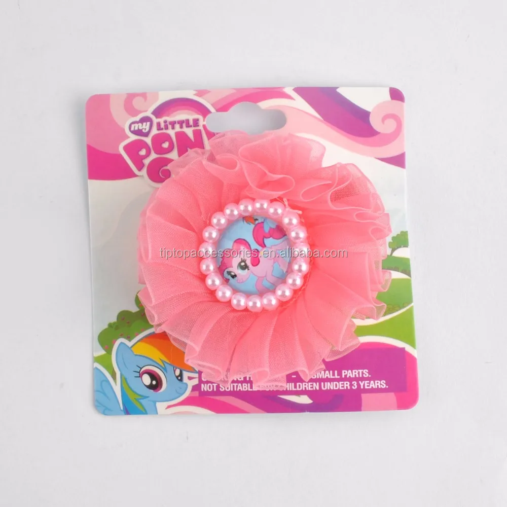 Small Ornament Hair Tie Flower hair clips