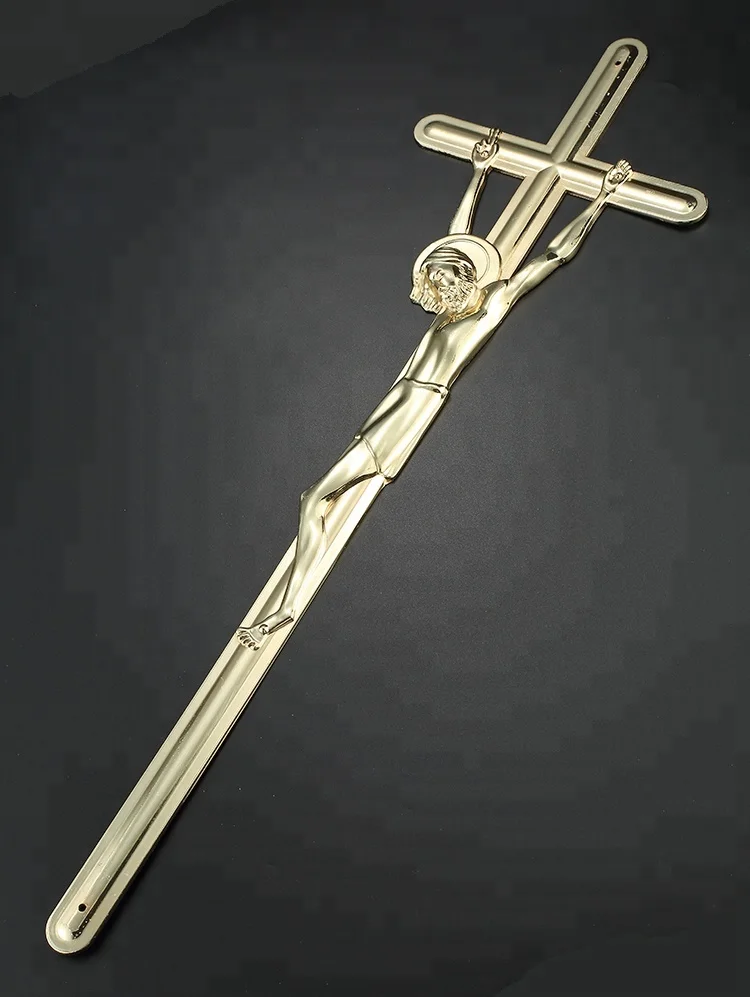 Factory manufacture Coffin Decoration fittings coffin handles funeral accessories metal casket crosses casket crucifix