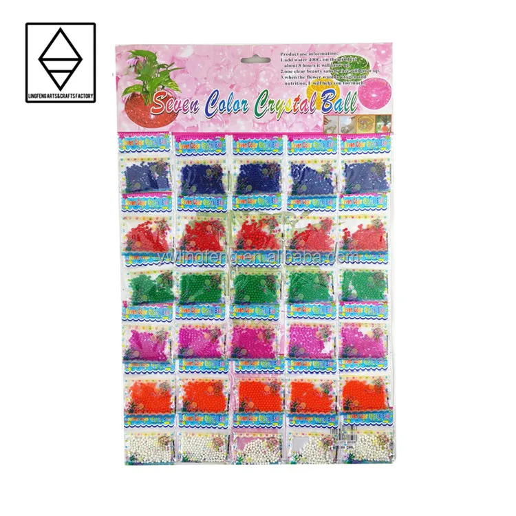 
LF-101-30 linkfun 2.5-3.0mm magic gift crystal mud for flower gel water beads for plants water crystal soil 