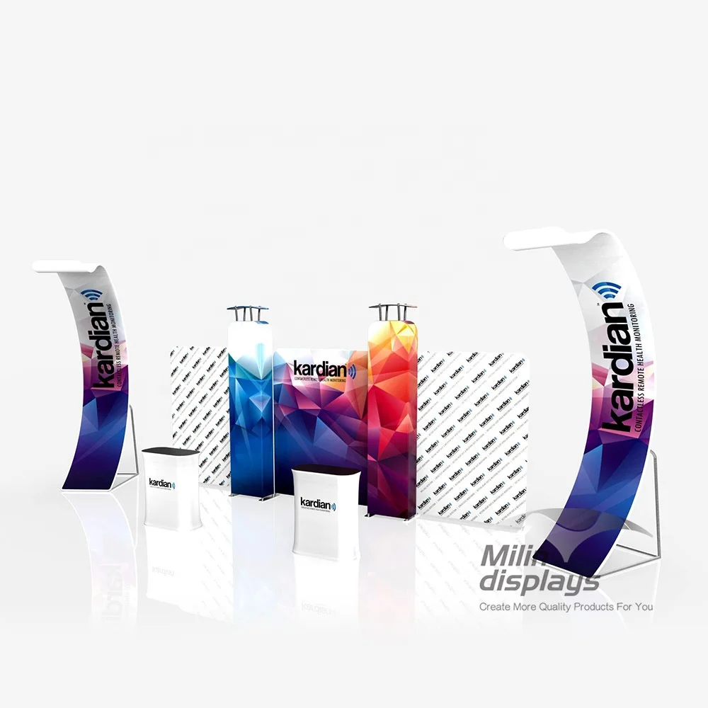 Размер: 20x10 модульный многоразовые краситель suablimation из натянутой ткани стенд для выставки выставочного стенда