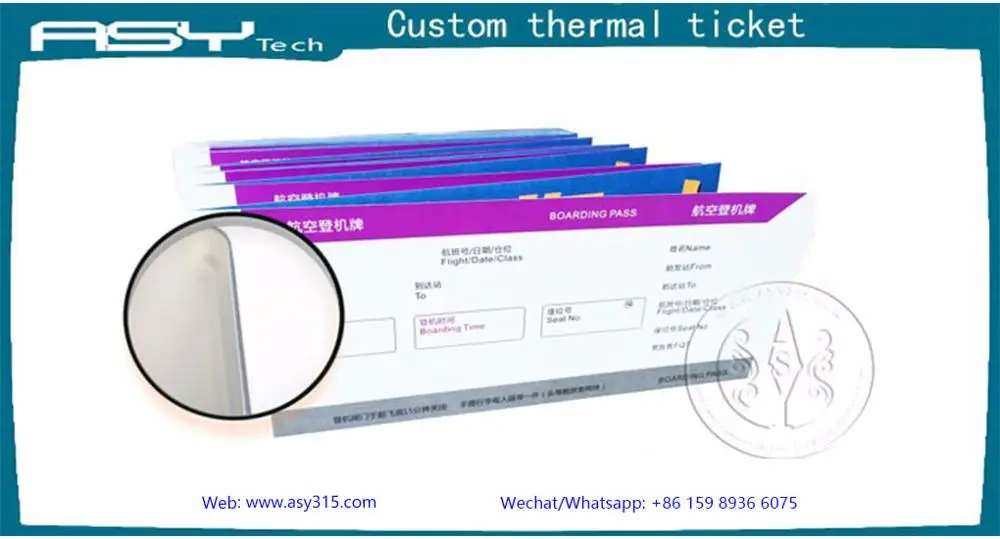 
Factory Custom Best Quality Entrance Tickets For Sight Seeing 