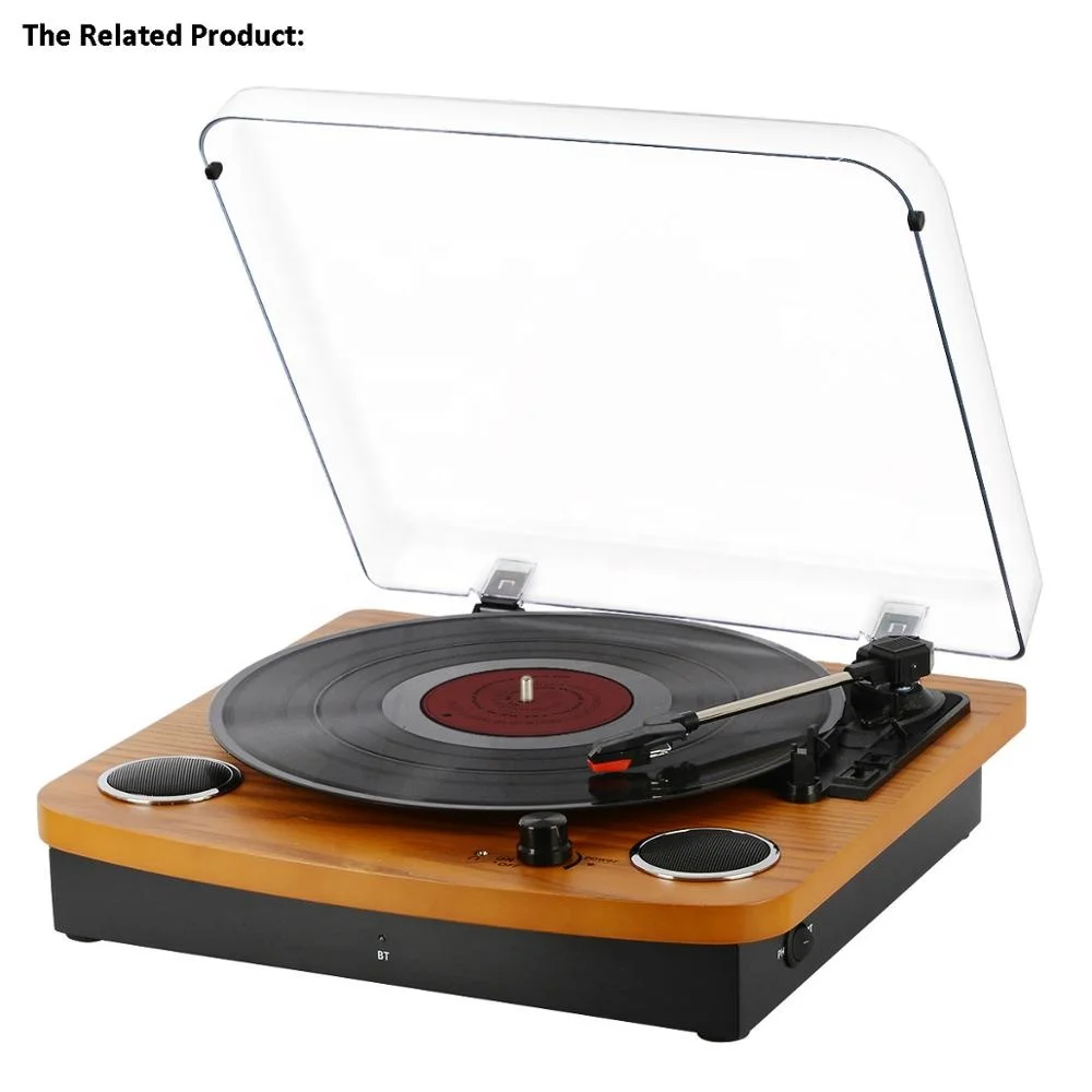 Best belt-drive wood vinyl record player turntable
