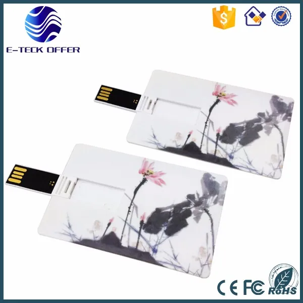 Кредитной карты usb flash drive для продвижения