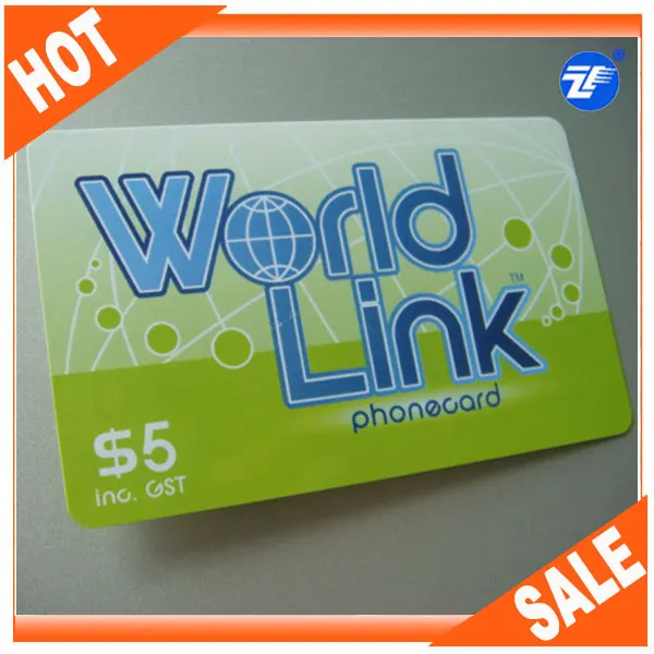 
hot selling prepaid recharge card phone card 