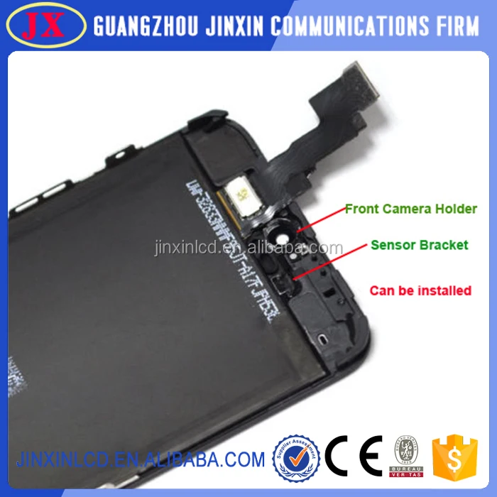 12 месяцев gurarantee замена экран для iphone 5с с белый/черный цвет