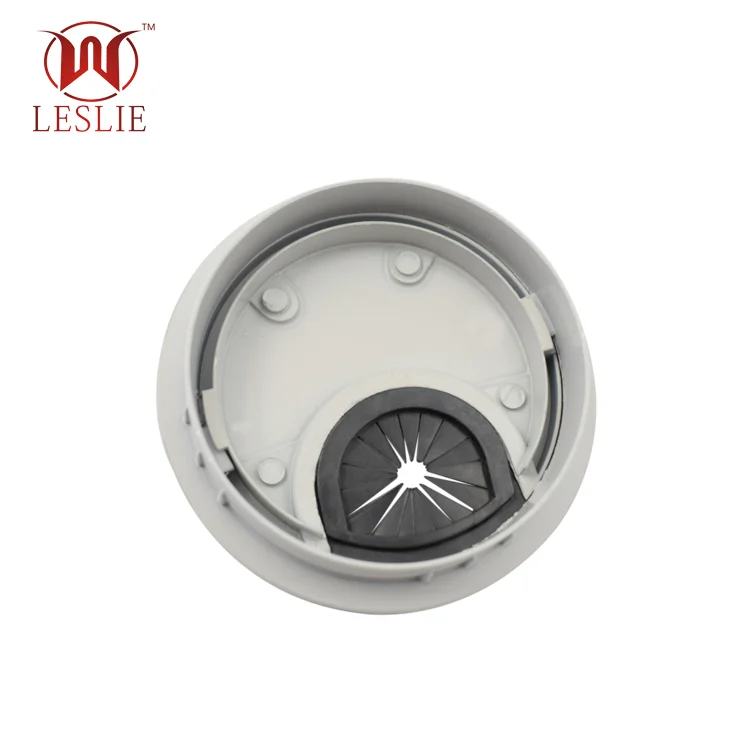 60MM Practical Hole Cover Office Grommet Square Plastic Desk Cable Grommet Working Table Cable Wire Grommet