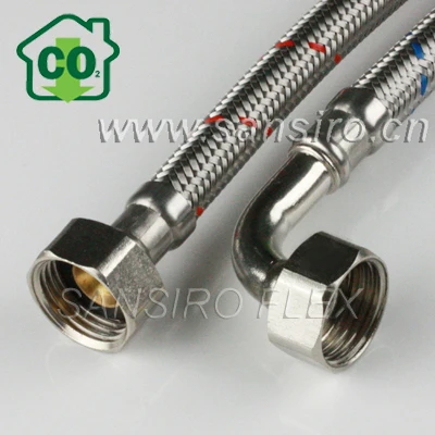 
Stainless Steel Braided Flexible Water Connection Pipe 