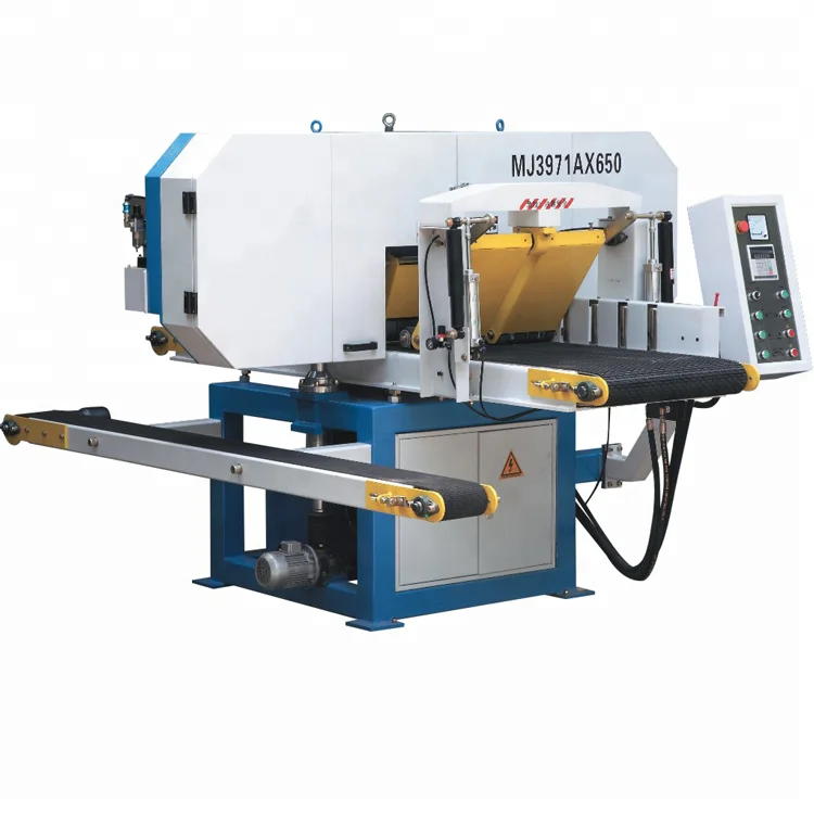 MJ3971A-650  Wood Blade Saw Machine Digital Display Timber Horizontal Band Saw Machine