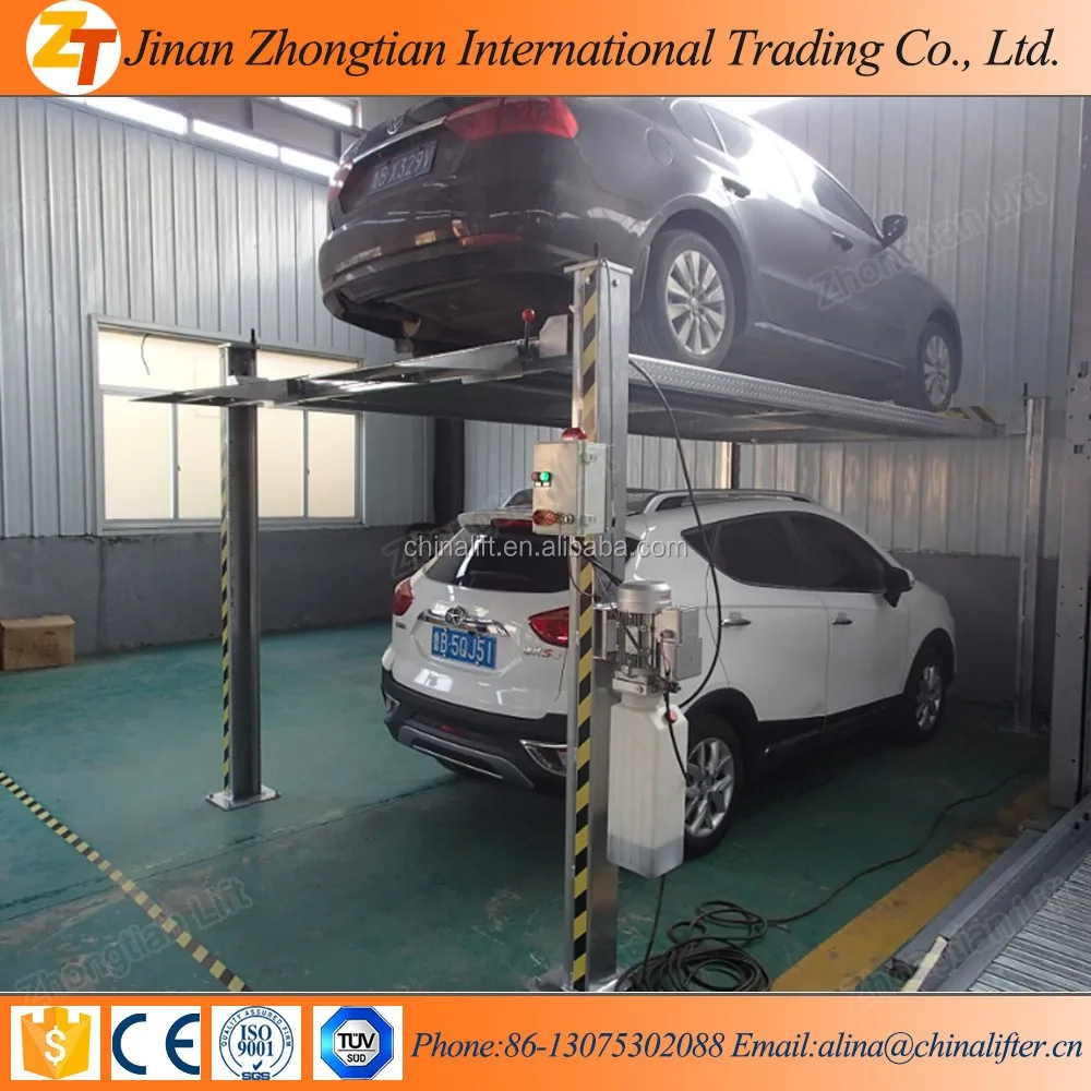 The Best and Cheapest economic platform four post car lift with high performance