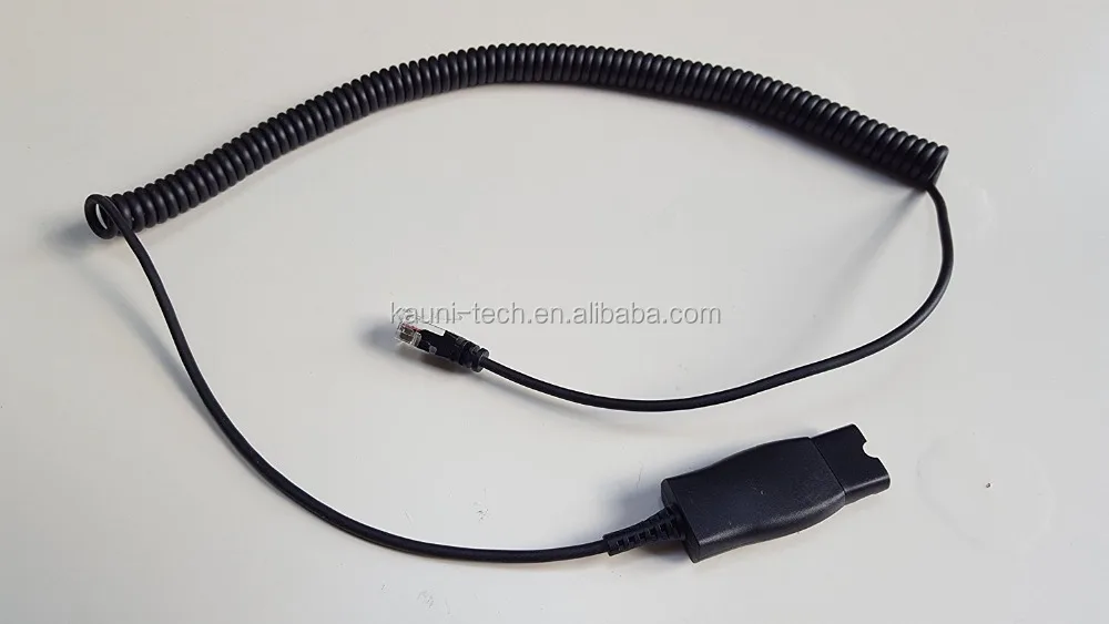 Лидер продаж адаптер RJ9 RJ11 QD для гарнитуры Plantronics