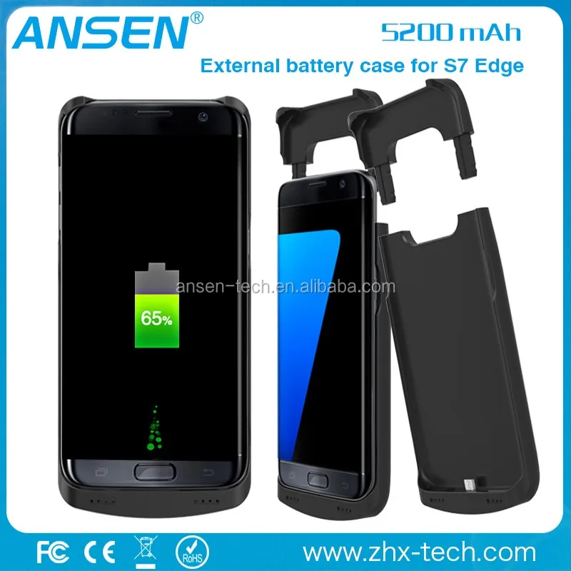 New Fashion 2016 Products Wireless Charging Power Bank Case Portable Charger for Samsung S7 Edge