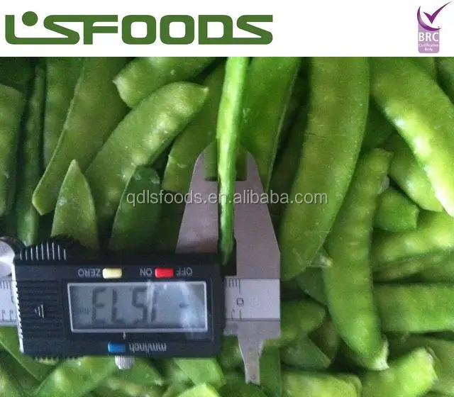 
IQF Frozen pea pods/snow beans/mange tout 