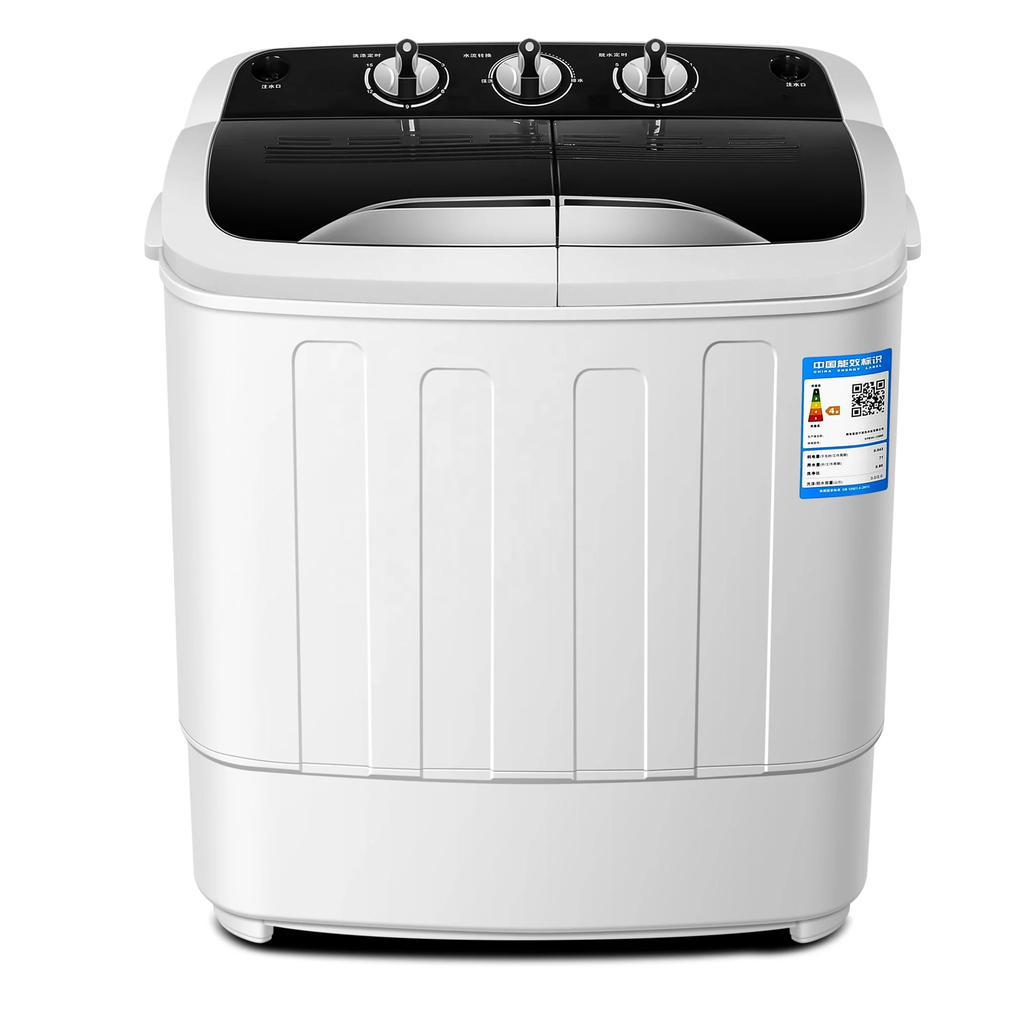 
3.6KG Semi automatic clothes mini baby twin tub mini washing machine 