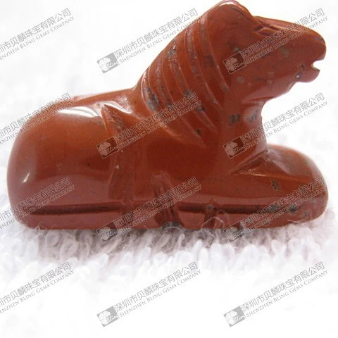 
Natural gem stone horse sculpture 