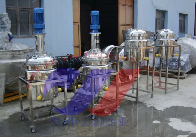 
Double Jacketed (Triple Wall) Reactor (stainless steel reactor with heating and cooling jacket) 