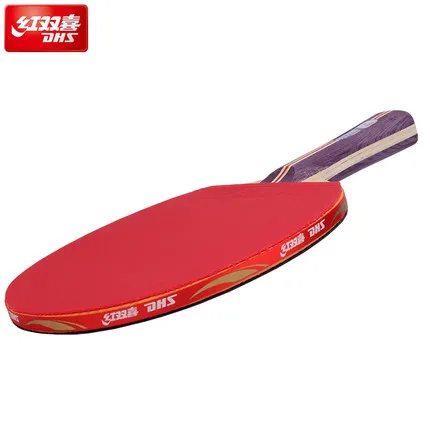 Cheap DHS 1002 1006 pips-in Rubber 1 Star Set Ping Pong Bat Racket table tennis paddle