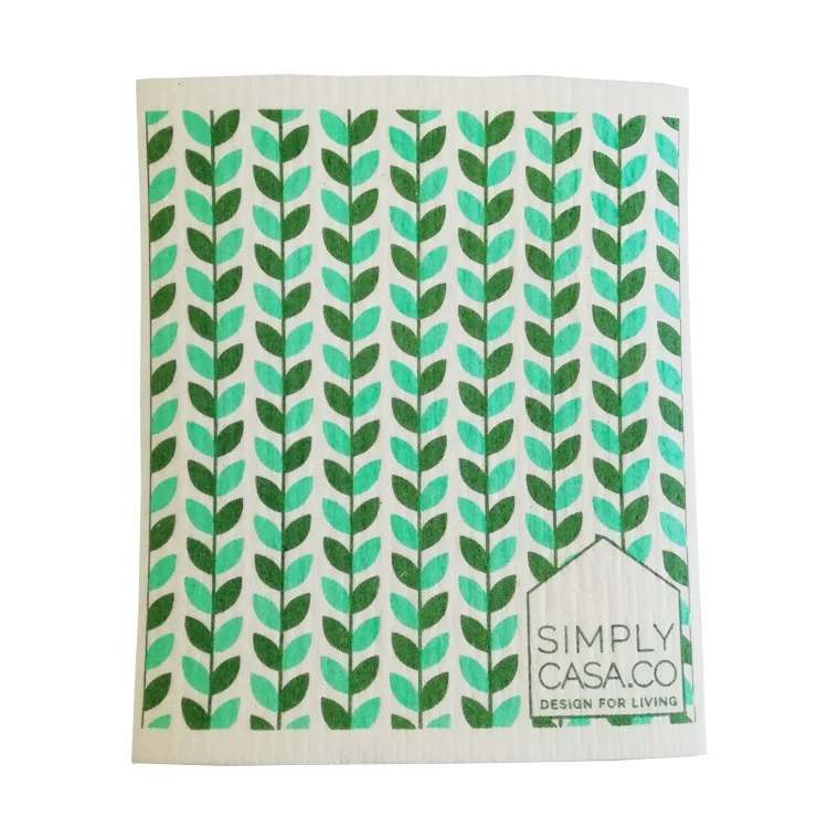 Super Cleaning Kitchen Cellulose Sponge Dishcloth Wipe for kitchen