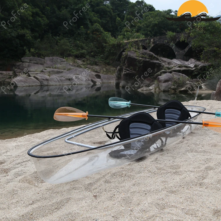 
Transparent Rowing kayak canoe 