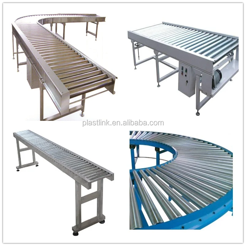 PL  Heavy duty roller electric conveyor for automatic production line