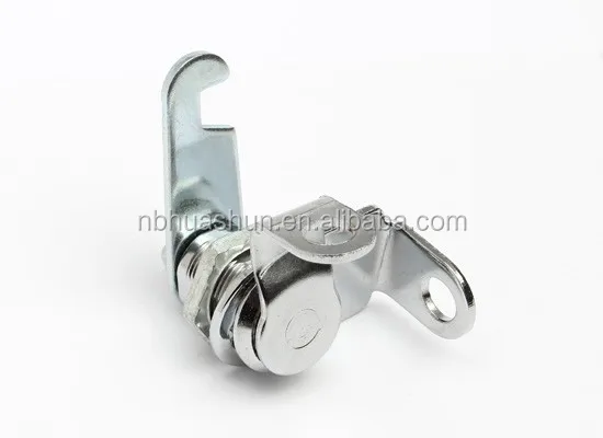 HS118 high quality zinc alloy cylinder and iron body cabinet door keyless lock student cabinet rotation cabinet lock