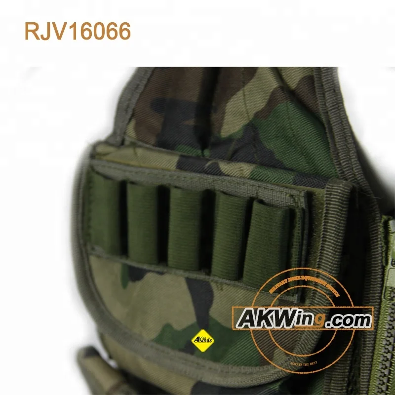 Woodland Classic SWAT Tactical Police Vest With Duty Belt