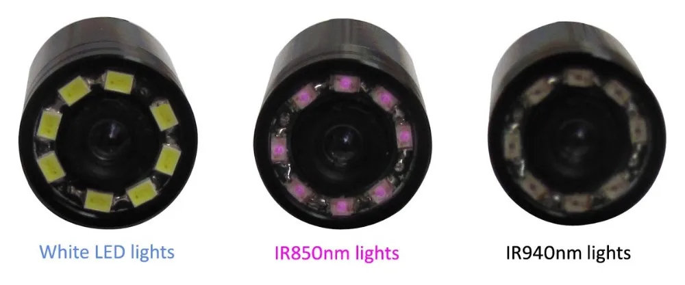 Deep underwater IP68  waterproof micro fish finder fishing video camera