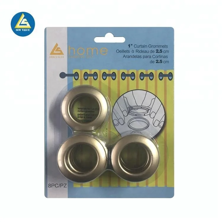 25mm metal grommets eyelet ring for curtain