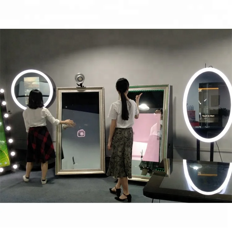 55 Inch Best Portable Photo Printer Kiosk, Augmented Reality Photo Booth, Instant Photo Booth