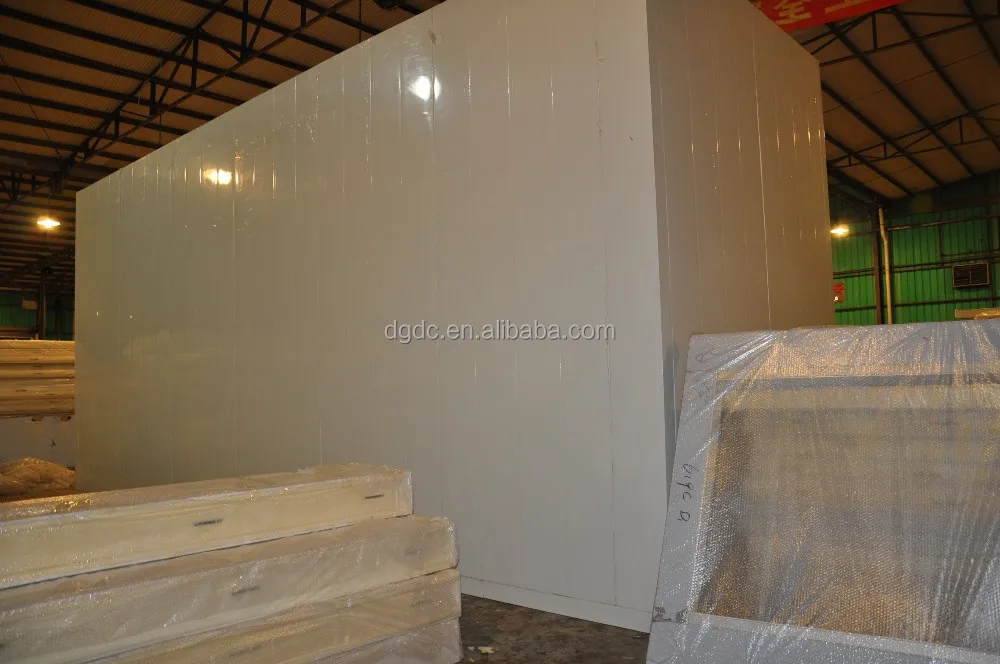 Glass Door Display Walk In Freezer Storage Cold Storage Refrigeration