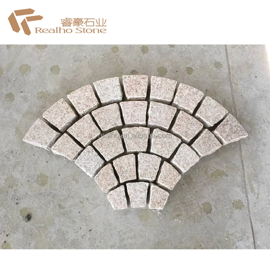 
Rustic Yellow G682 Granite Cube/Cobblestone/Stone Paving 