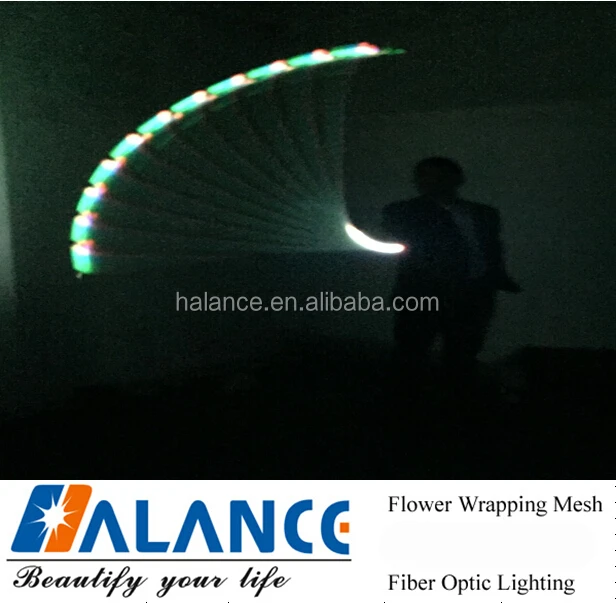 Halloween Accessory toy Optic Fiber Rave party gift led fiber optic