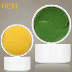 Hot Sale Anti Aging Anti Wrinkle Crystal Collagen 24k Gold Powder Eye Mask