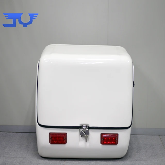 
205L large volume Scooter Large Volume Fiberglass Hot Food Delivery Box with Rubber Cushion(JYB-11) 