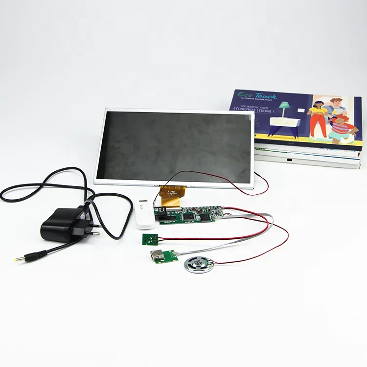 10 дюймов Смарт hd ЖК-дисплей media видео модуль