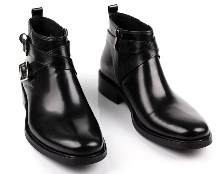Großhandel Große EUR46 Schwarz Tan Doppelte Schnalle Business Schuhe Herren Stiefel Aus Echtem Leder Kleid Stiefel Herren Stiefeletten Von Großhandel Große EUR46 Schwarz Tan Doppelte Schnalle Business Schuhe Herren Stiefel Aus Echtem Leder Kleid Stiefel Herren Stiefeletten Von