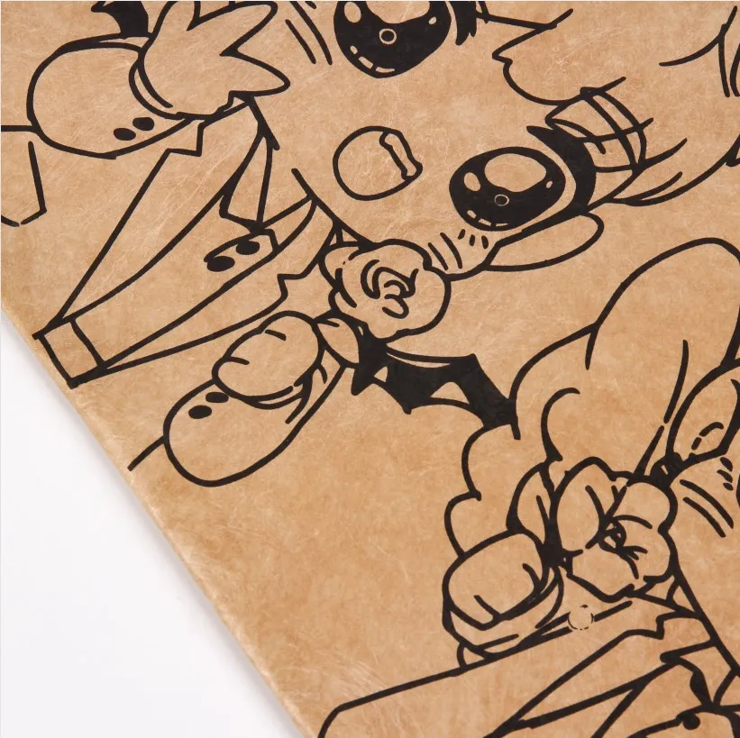 Untearable waterproof new custom brown tyvek paper envelope bubble mailer bag new tyvek paper packaging bag