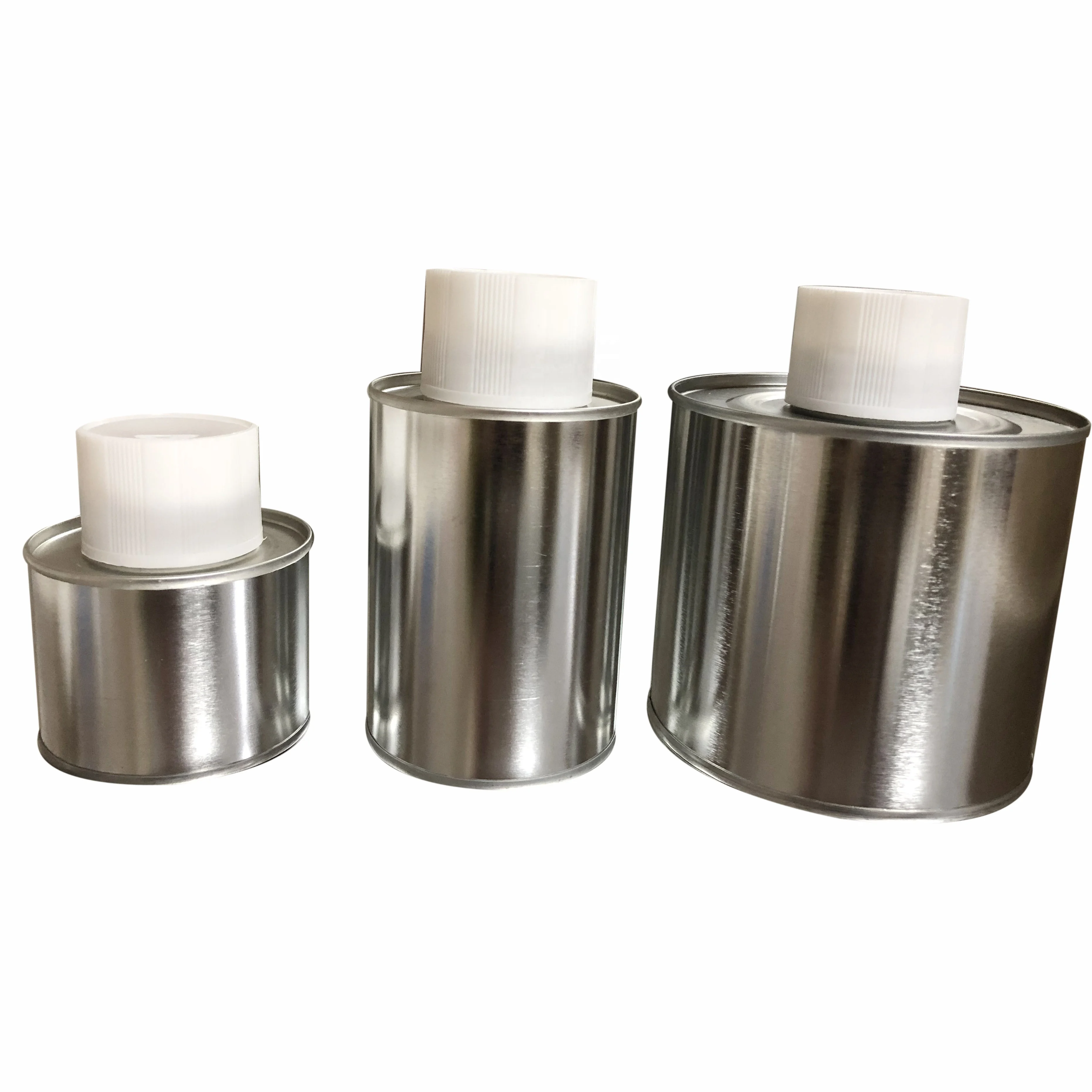 Металлический клей 100 г 250 500 Оловянная банка с верхней щетиной