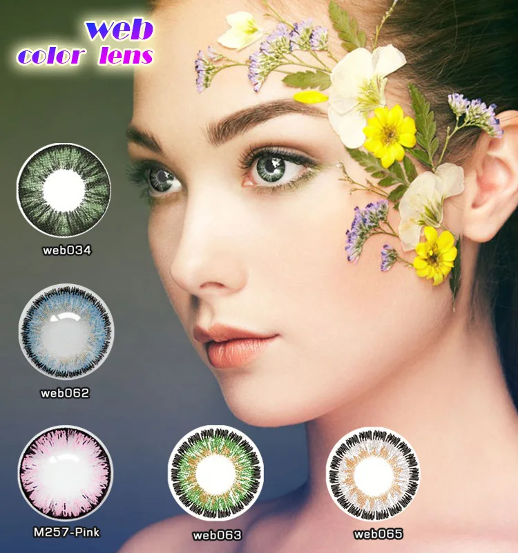 14.5mm geo color contact lens big diameter color contact lens from China