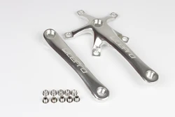 Litepro Bike Crank Folding Road Bike Crankset 170mm Crank Arm Square Crankset BCD Bike Parts Black, Red, Silver[free shipping]