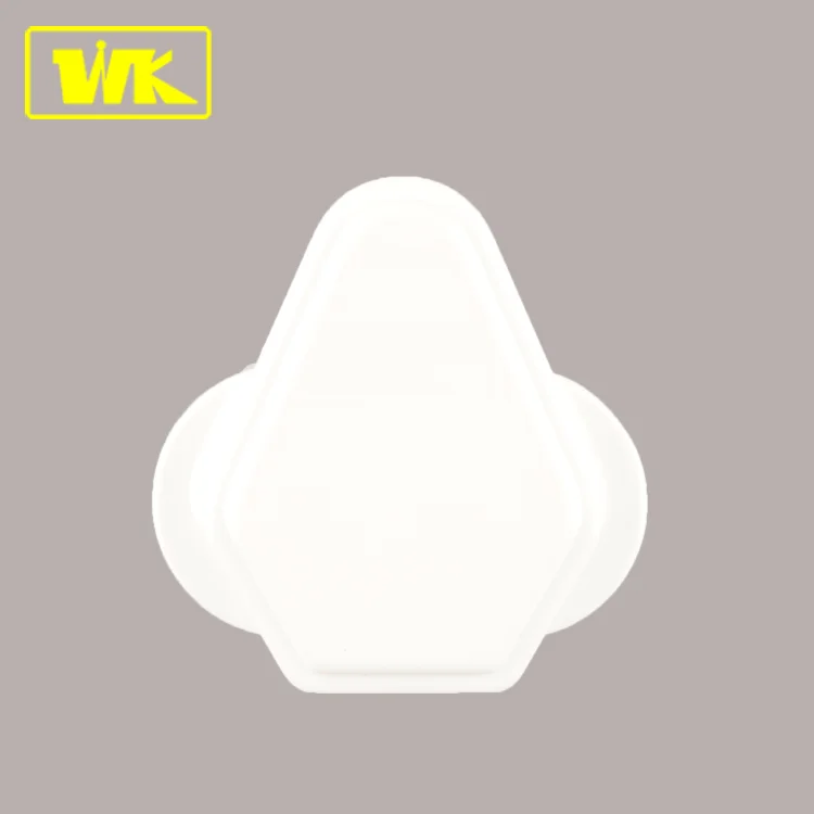 PC Rewritable Sleeved 2A 220V 3 Round Pin Adapter Power Plug Top