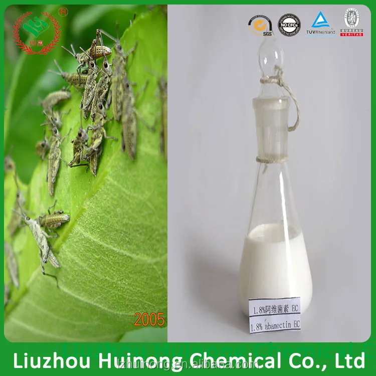 High Quality greenhouse insect net pesticides with 1.8%EW abamectin