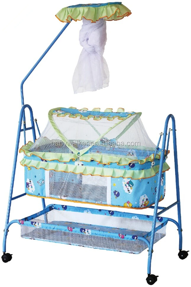 Newborn Baby Crib Bed For Kids With Nets BM6A362